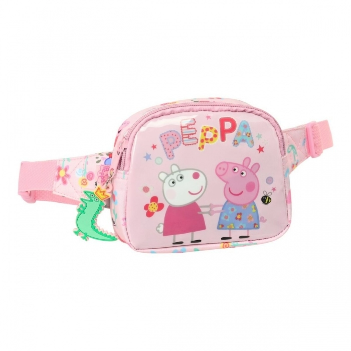 Riñonera Peppa Pig Having fun Rosa (14 x 11 x 4 cm) Riñonera Peppa Pig Having fun Rosa (14 x 11 x 4 cm)