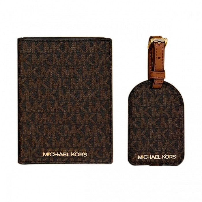 Cartera Michael Kors 35H1GGZD8B-BROWN Piel (10 x 14 cm) Cartera Michael Kors 35H1GGZD8B-BROWN Piel (10 x 14 cm)