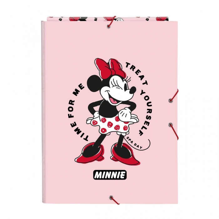 Carpeta Clasificadora Minnie Mouse Me time Rosa A4