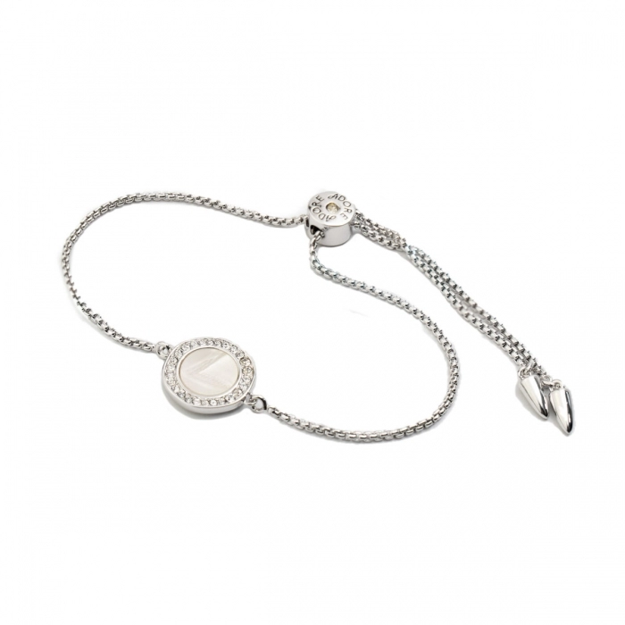 Pulsera Mujer Adore 5489646 Metal Blanco (6 cm)