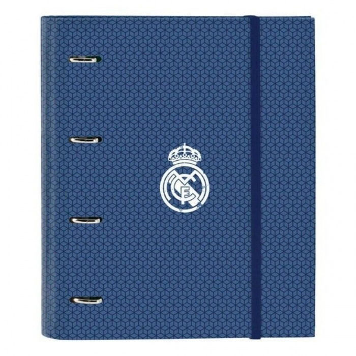 Carpeta de anillas Real Madrid C.F. Leyenda Azul (27 x 32 x 3.5 cm)