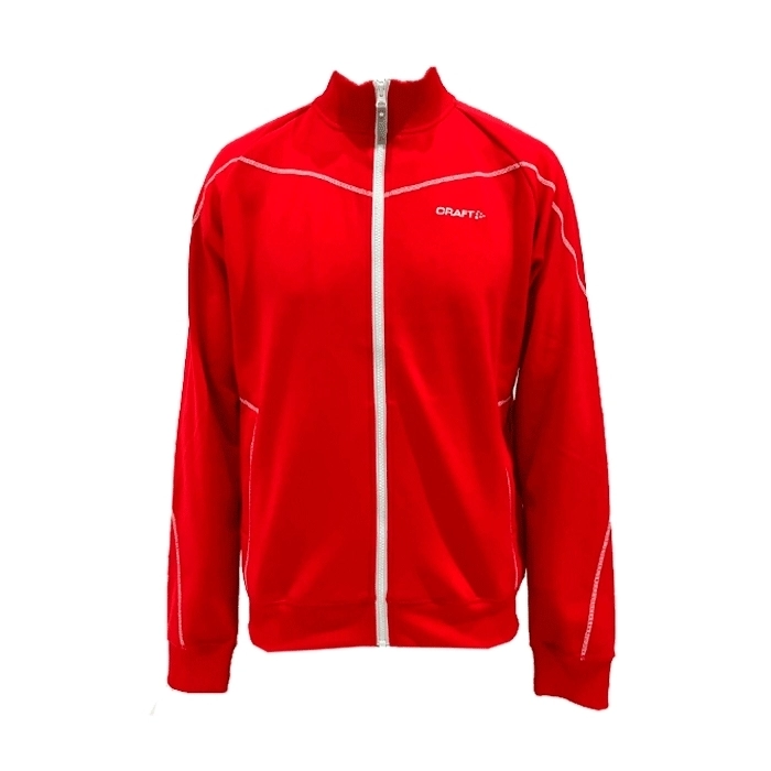 Sudadera con Cremallera Bright Red Men Sudadera con Cremallera Bright Red Men