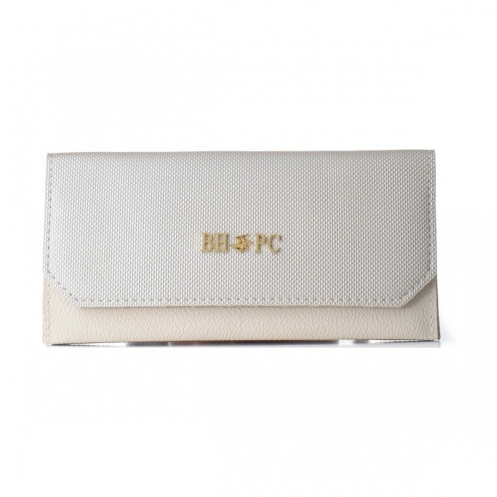 Cartera Mujer Beverly Hills Polo Club 1501-POINT-GOLD Gris