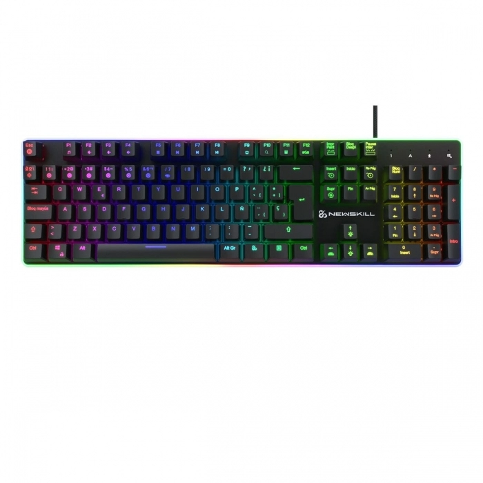 Teclado Gaming Newskill Gungnyr Pro Qwerty Español Negro LED RGB