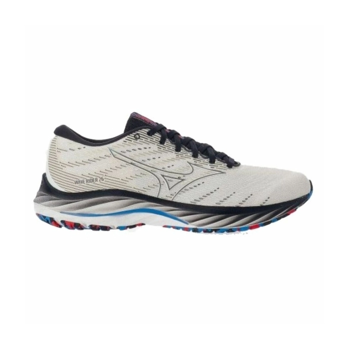 Zapatillas de Running para Adultos Mizuno Wave Rider 26 Blanco Hombre Zapatillas de Running para Adultos Mizuno Wave Rider 26 Blanco Hombre