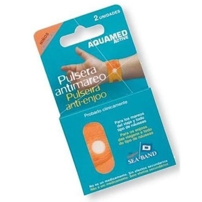 Aquamed pulsera antimareo  active 2 u. niños t-u