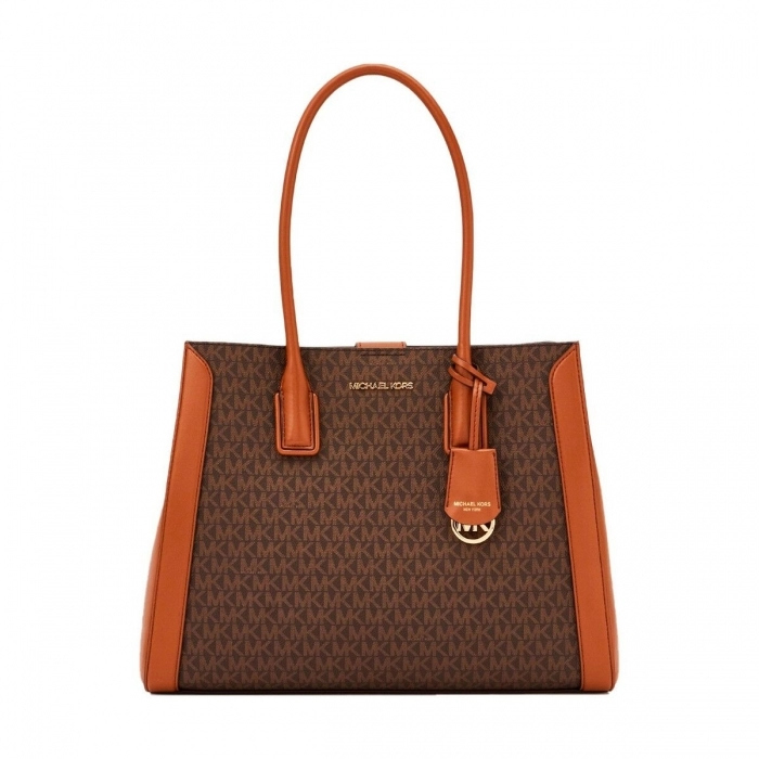 Bolso Mujer Michael Kors 35S2G6KT9B-BROWN Marrón (38 x 30 x 14 cm) Bolso Mujer Michael Kors 35S2G6KT9B-BROWN Marrón (38 x 30 x 14 cm)