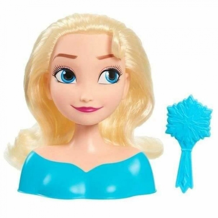 Muñeca para Peinar Frozen Princess Elsa Styling Head  20 cm