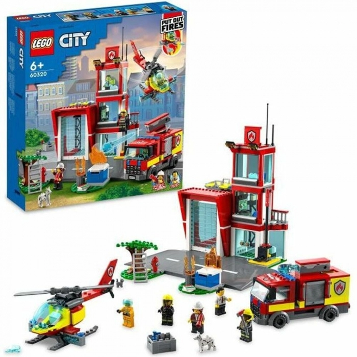 Playset Lego 60320 City Fire Fire Station