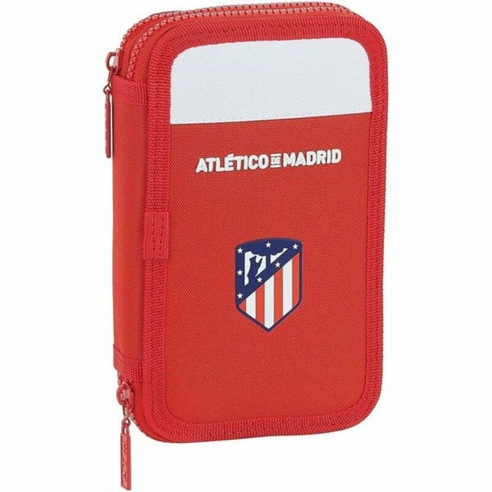 Plumier Doble Atlético Madrid Blanco Rojo (28 piezas)