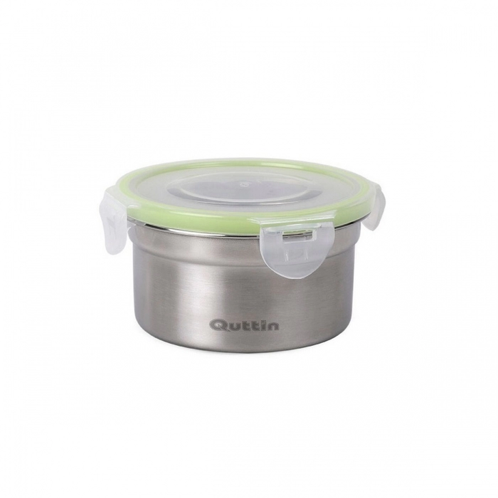 Fiambrera Hermética Quttin Redonda 300 ml Fiambrera Hermética Quttin Redonda 300 ml