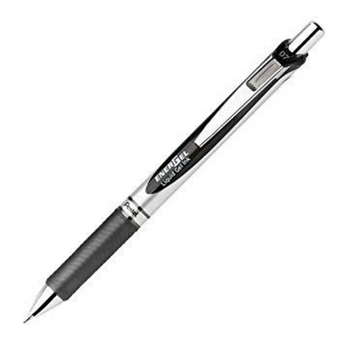 Bolígrafo Pentel EnerGel Deluxe Negro 12 Unidades