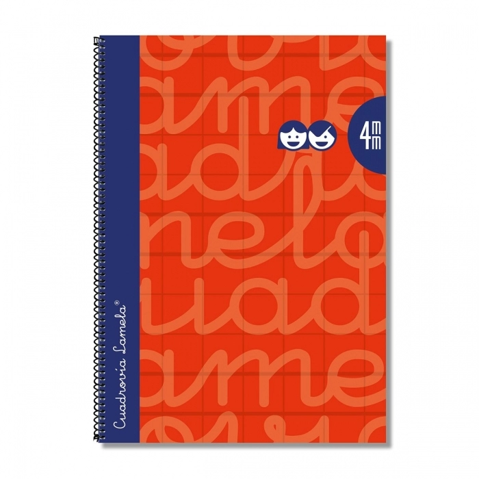 Cuaderno Lamela Rojo 5 Unidades Cuarto