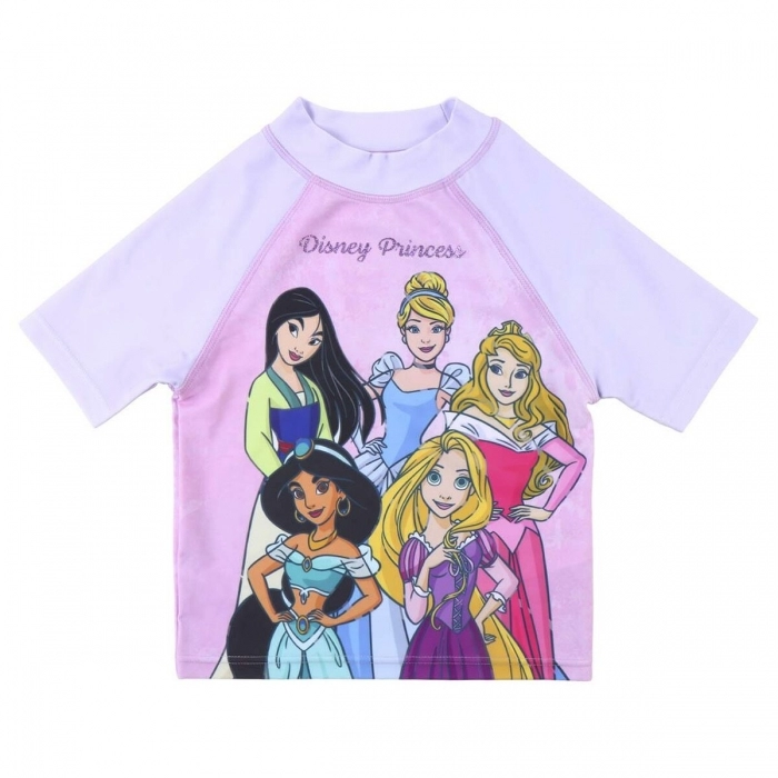 Camiseta de Baño Princesses Disney Rosa