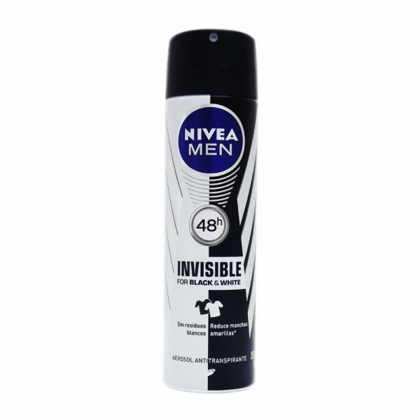 Men Invisible for Black & White Deodorant Spray Men Invisible for Black & White Deodorant Spray