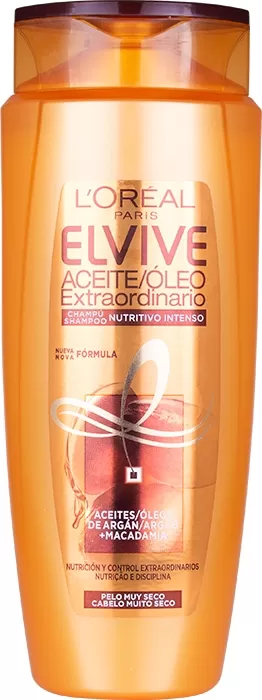 Elvive Aceite Extraordinario Champú Nutritivo Intenso Elvive Aceite Extraordinario Champú Nutritivo Intenso