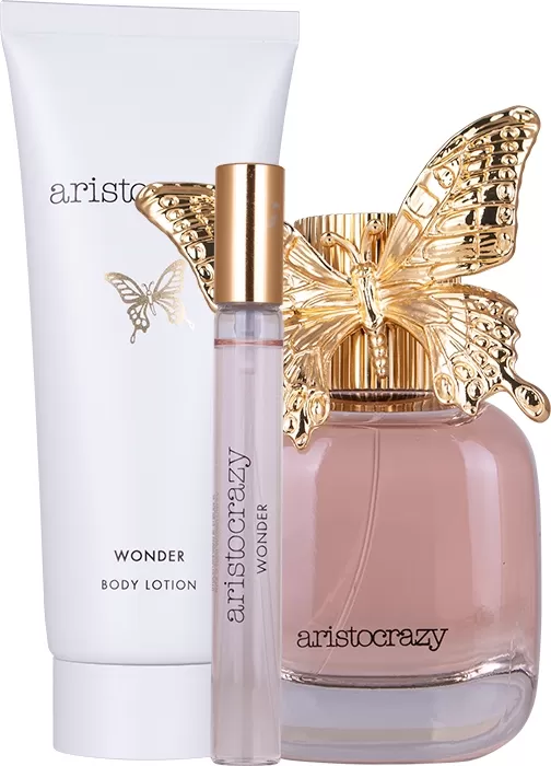 Set Aristocrazy Wonder 80ml + Body Lotion 75ml + 10ml Set Aristocrazy Wonder 80ml + Body Lotion 75ml + 10ml