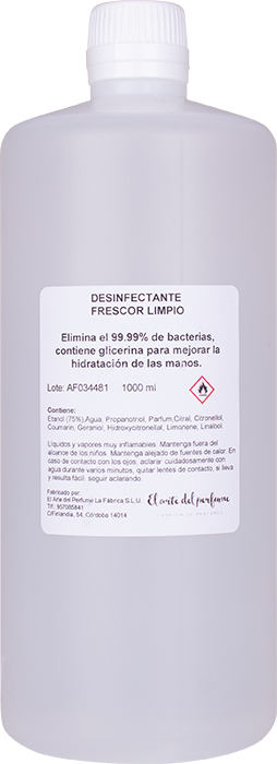 Uso profesional. Elimina el 99.99% de bacterias, contiene glicerina Uso profesional. Elimina el 99.99% de bacterias, contiene glicerina