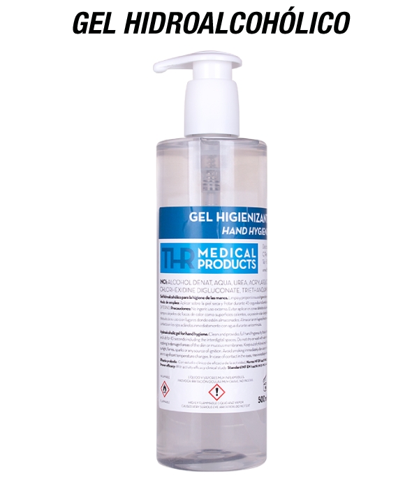 THR Medical Products - Gel Hidroalcohólico de Manos THR Medical Products - Gel Hidroalcohólico de Manos