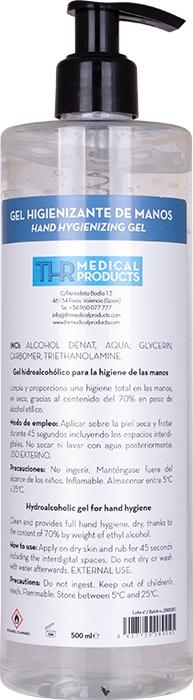 Gel Hidroalcohólico de Manos Gel Hidroalcohólico de Manos