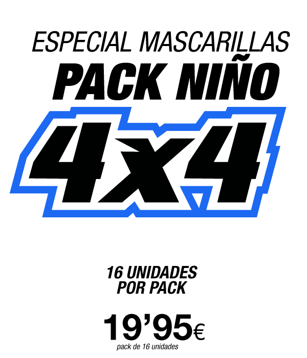 Pack de Niño 4x4 Pack de Niño 4x4