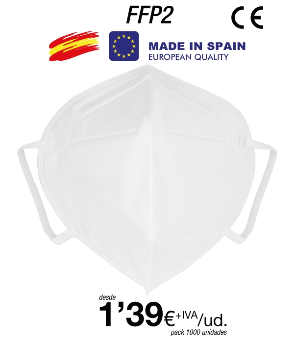 Pack Mascarillas FFP2 Made in Spain Pack Mascarillas FFP2 Made in Spain