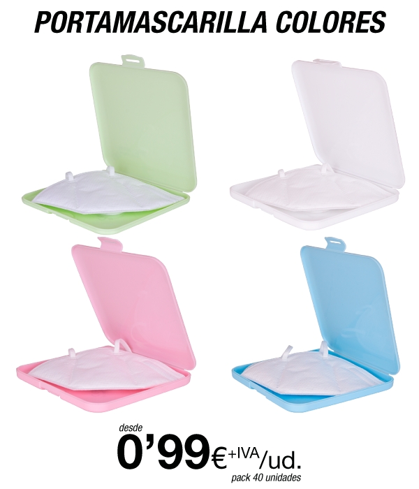 Pack Porta Mascarilla Colores Pack Porta Mascarilla Colores