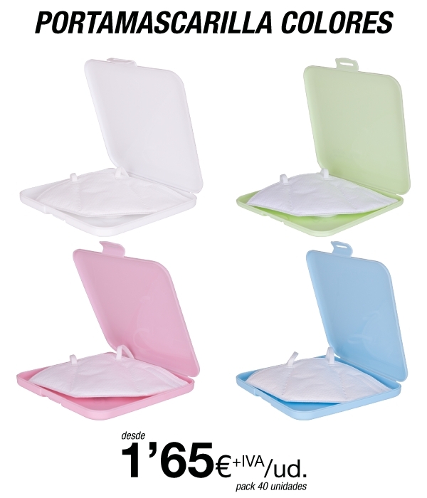 Pack Porta Mascarilla Colores Pack Porta Mascarilla Colores