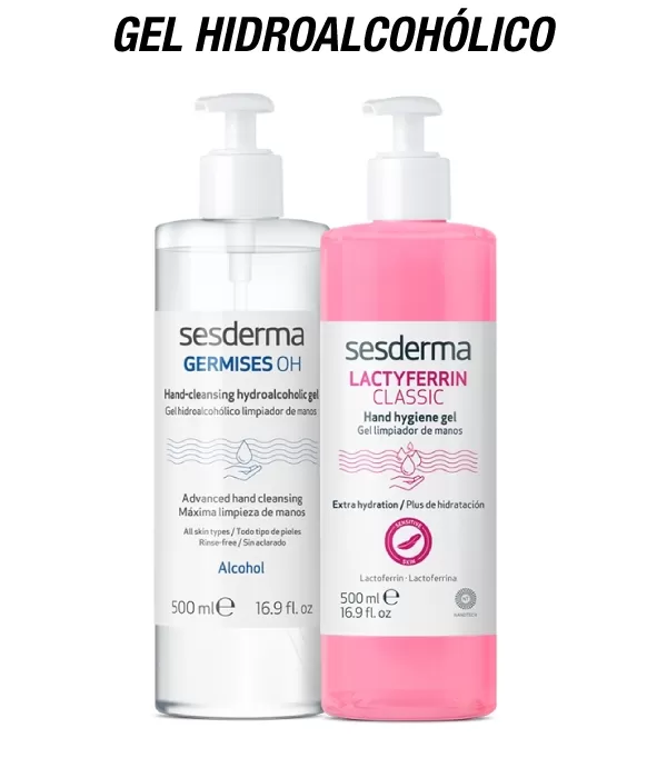 Germises OH + Lactyferrin - ( Gel hidroalcohólico + Gel Higienizante de Manos ) Germises OH + Lactyferrin - ( Gel hidroalcohólico + Gel Higienizante de Manos )