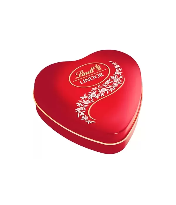 Lindor Corazón lata 62g (5 bombones) Lindor Corazón lata 62g (5 bombones)