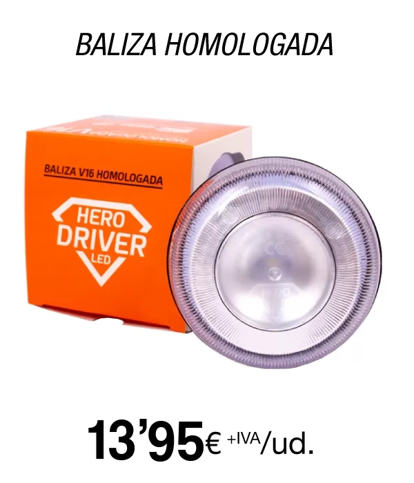 Baliza V16 Homologada·Luz Señal Emergencia Baliza V16 Homologada·Luz Señal Emergencia