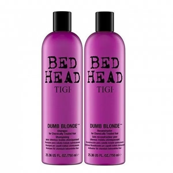Set Bed Head Therapy For Blondes Shampoo 750ml + Reconstructor 750ml Set Bed Head Therapy For Blondes Shampoo 750ml + Reconstructor 750ml