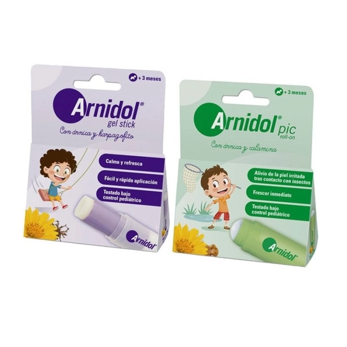 Pack Arnidol golpes 15 g + Arnidol Pic 30 ml al 50%