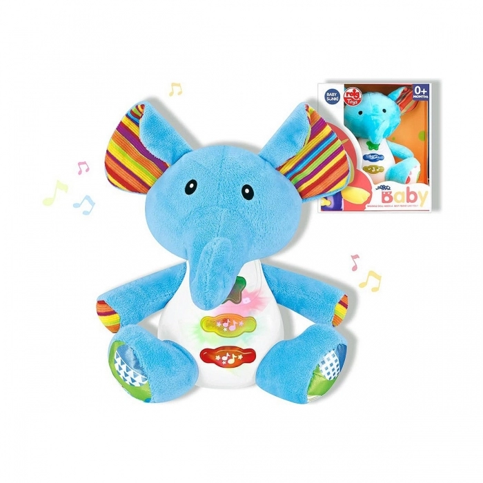 Peluche Musical Reig Elefante 15 cm