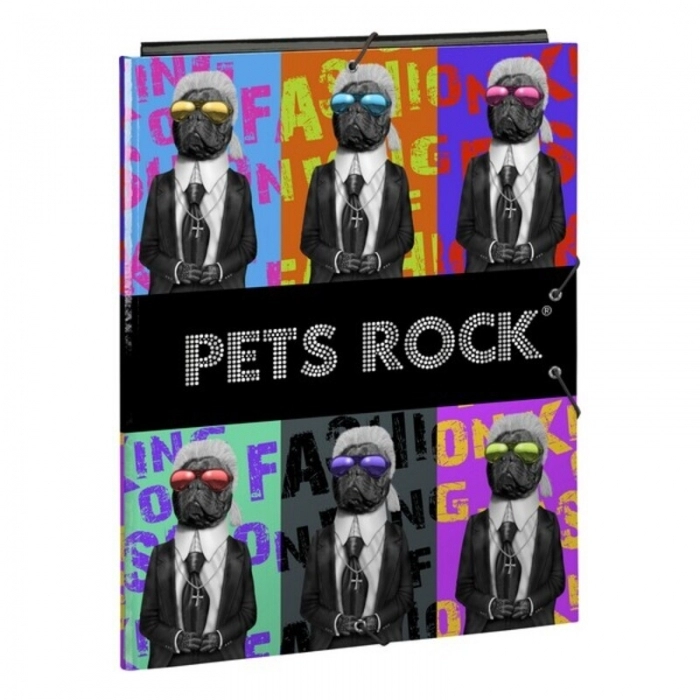 Carpeta Pets Rock A4 (26 x 33.5 x 2.5 cm)