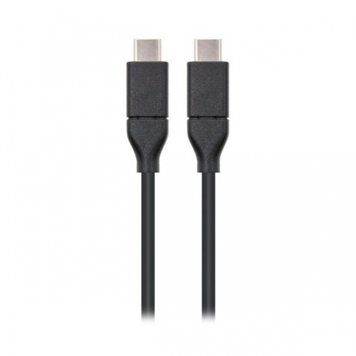 Cable USB-C 3.1 NANOCABLE 10.01.4101 Negro (1 m)
