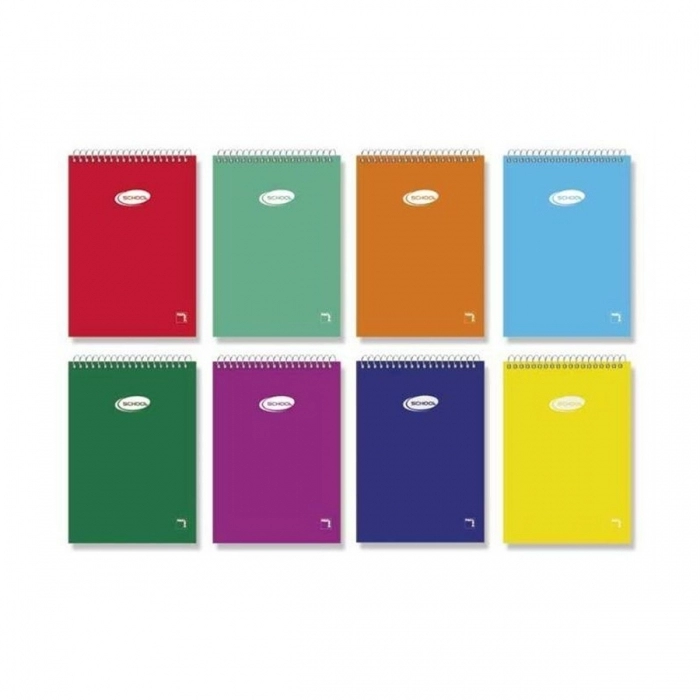 Cuaderno Pacsa Multicolor 18 80 Hojas (10 Unidades)