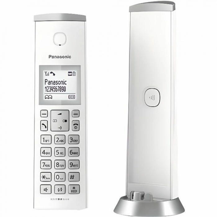 Teléfono Fijo Panasonic Corp. KX-TGK220FRW Blanco