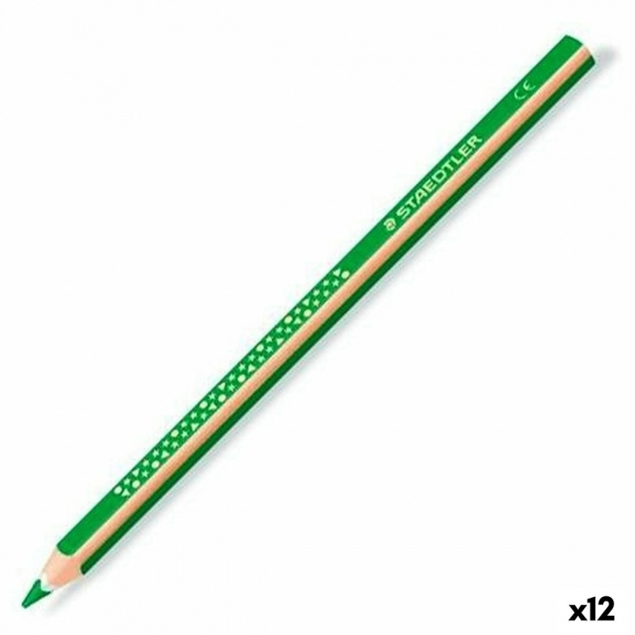 Lápices de colores Staedtler Jumbo Noris Verde (12 Unidades) Lápices de colores Staedtler Jumbo Noris Verde (12 Unidades)