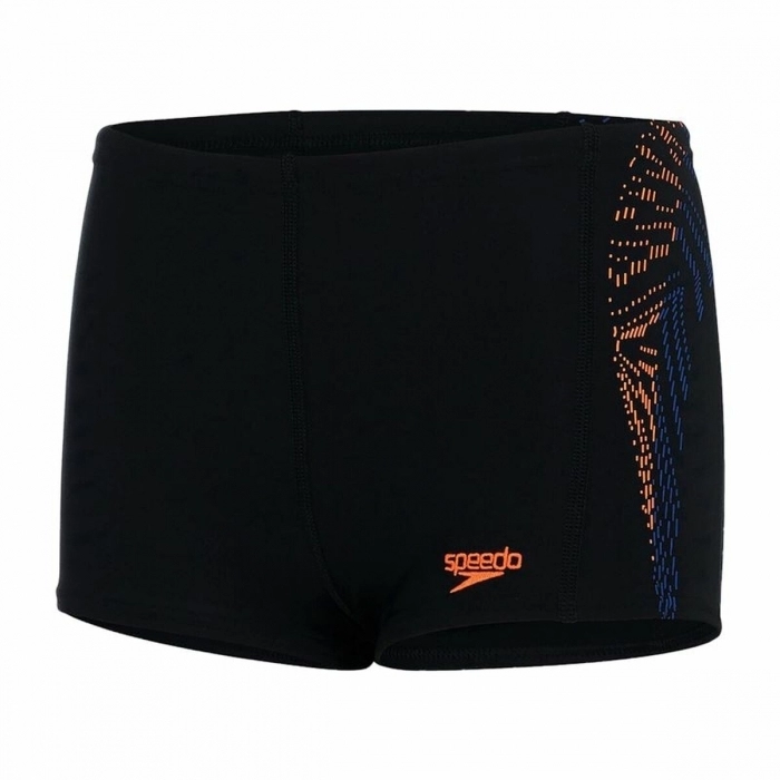 Bañador Boxer Para Niños Speedo Naranja Negro Bañador Boxer Para Niños Speedo Naranja Negro