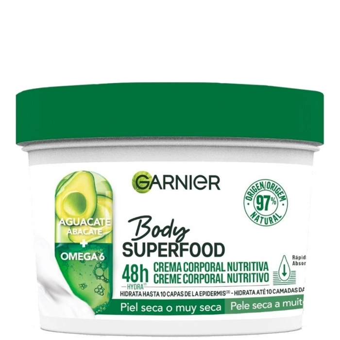 Body Superfood Aguacate + Omega 6 Crema Corporal