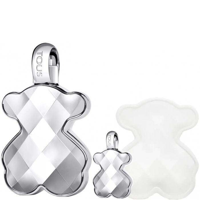 Set LoveMe The Silver Parfum 90ml + 4.5ml + Cerámica Perfumada | Perfumes  24 Horas