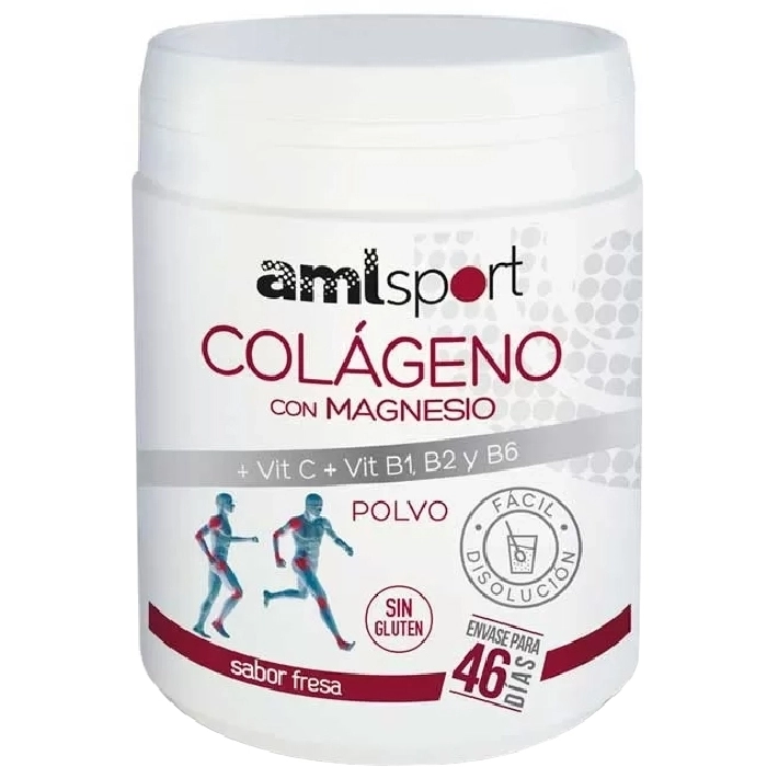 Colageno con Magnesio + Vit C + Vit B1, B2 y B6 Colageno con Magnesio + Vit C + Vit B1, B2 y B6