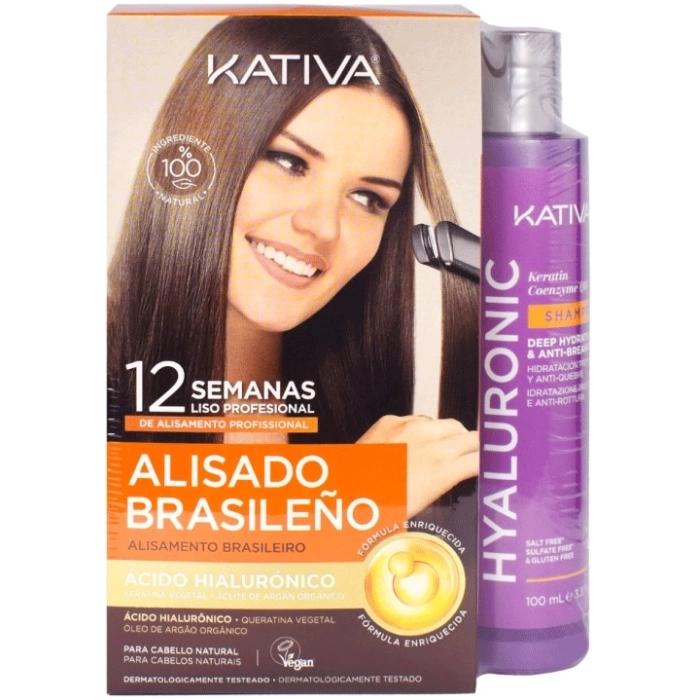 Set Alisado Brasileño + Champú Hyaluronic Set Alisado Brasileño + Champú Hyaluronic