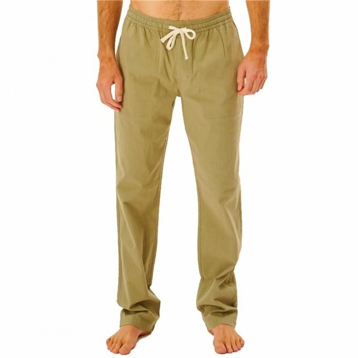 Pantalón Largo Deportivo Rip Curl Salt Water Culture Caqui Hombre Pantalón Largo Deportivo Rip Curl Salt Water Culture Caqui Hombre