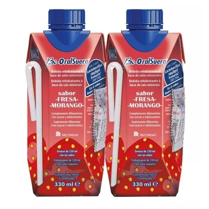 Bioralsuero fresa 2u x 330 ml Bioralsuero fresa 2u x 330 ml