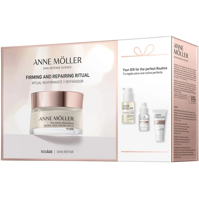 Set Rosâge Balance Repairing Extra Rich Cream SPF15 50ml + 3 Productos Set Rosâge Balance Repairing Extra Rich Cream SPF15 50ml + 3 Productos