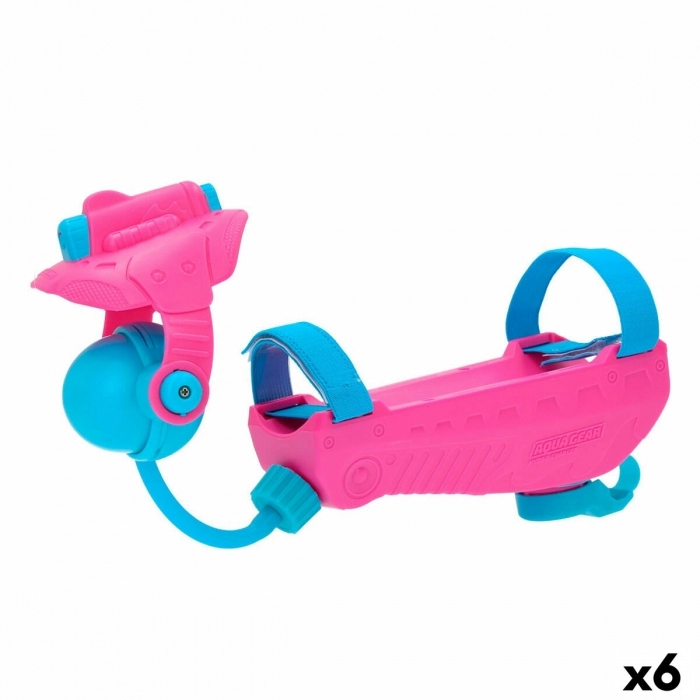 Pistola de Agua Eolo HYDRO CHARGER Rosa 38 x 8 x 7,5 cm (6 Unidades)