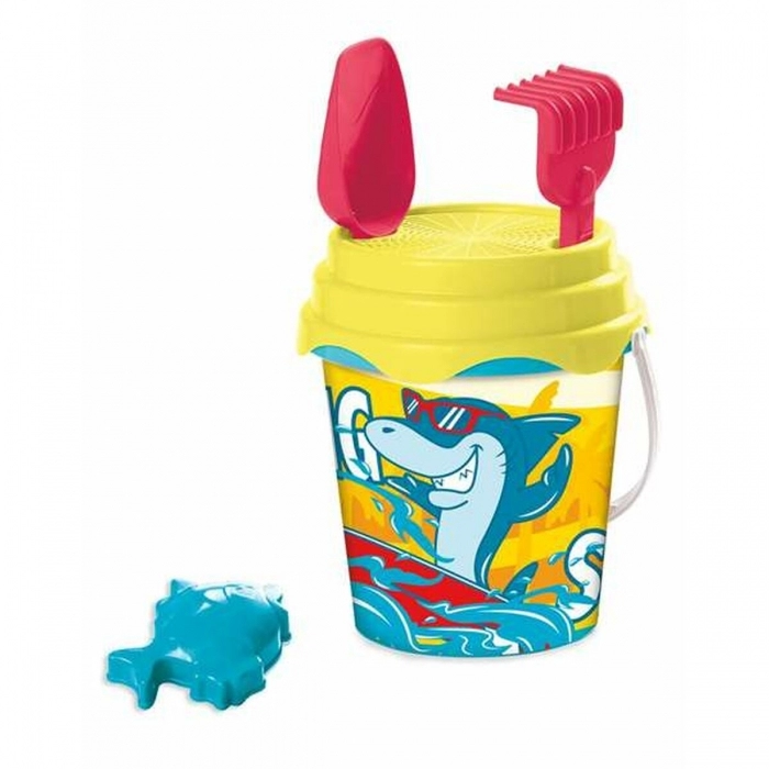 Set de Juguetes de Playa Unice Toys Tiburón 5 Piezas