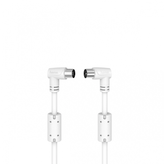 Cable de Antena Hama 00205058 Blanco 5 m